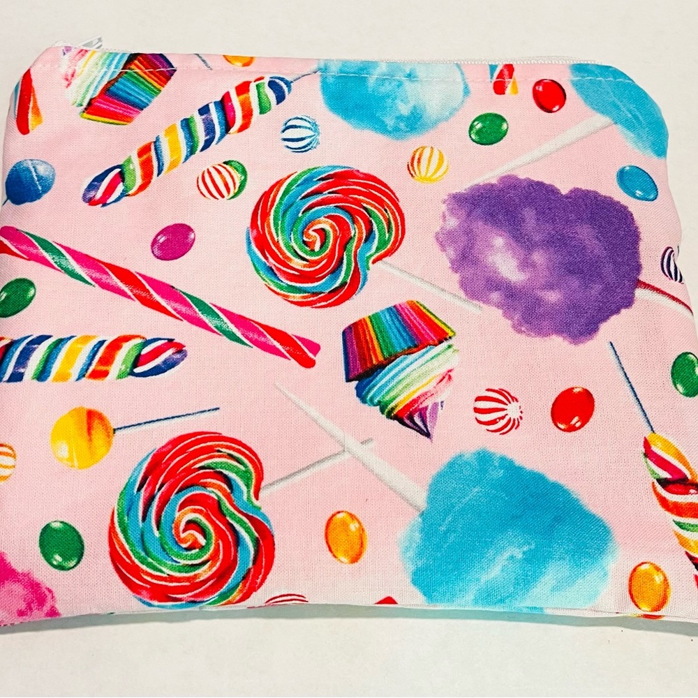 Candy Printed Zipper Pouch